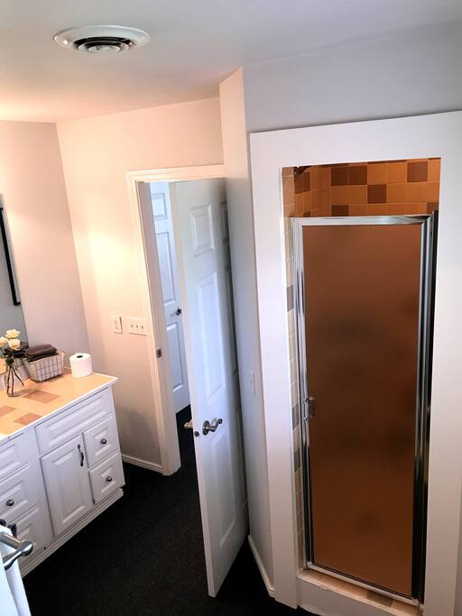 Shower here
