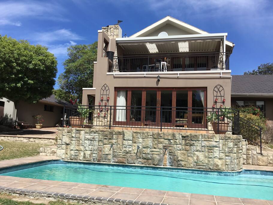 Main house on the property