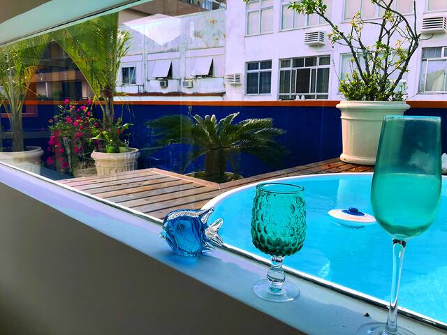 Cozy penthouse vew tô Redentor