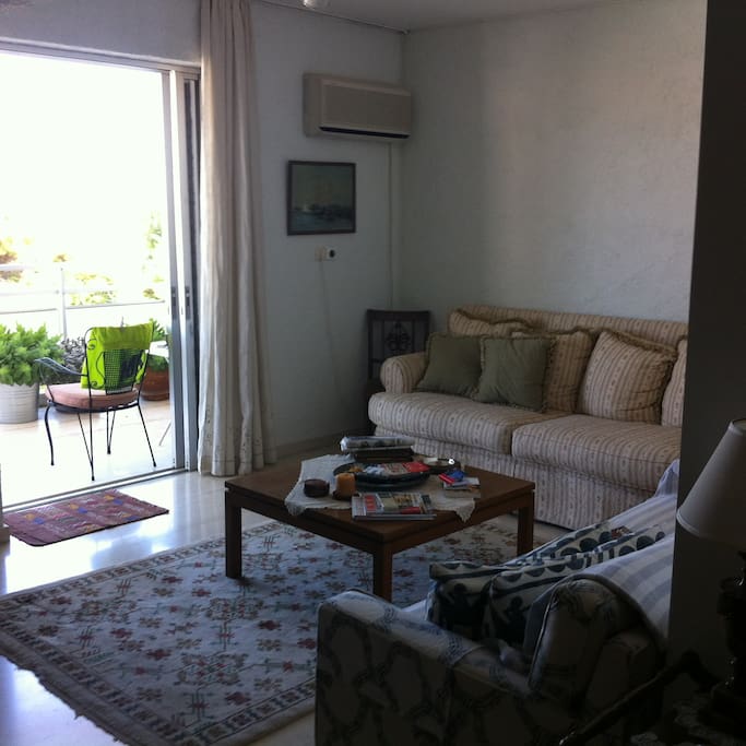 living room sea view
