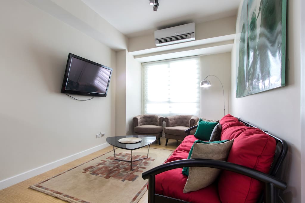 A laid back living space.