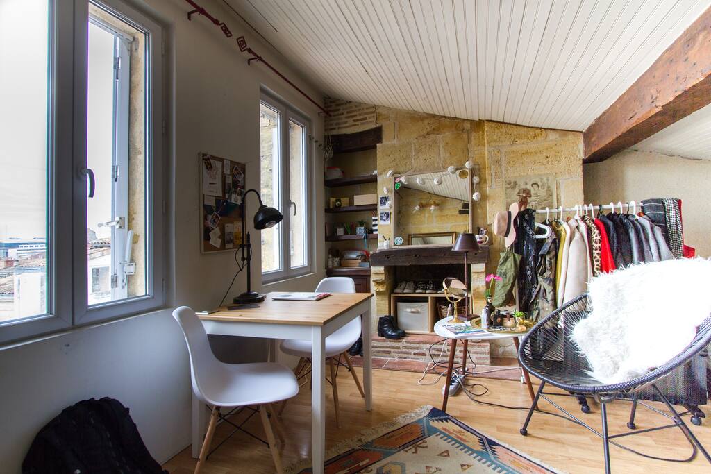 Salon (vue côté entrée)
