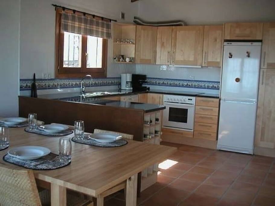 Large kitchen area
