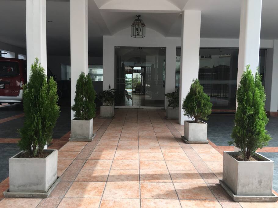 Building Main Entrance
