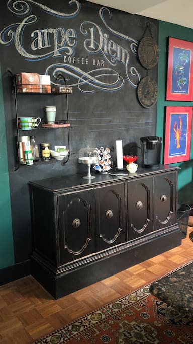 Coffee Bar for guests.