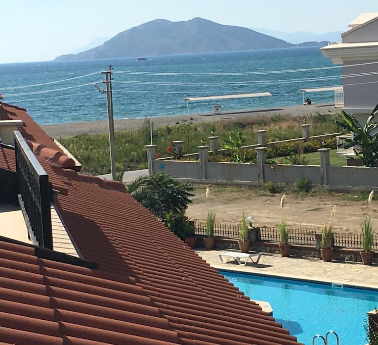 View from top terrace!