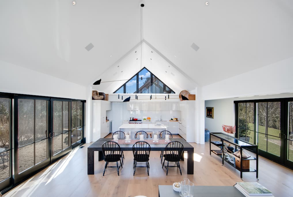 Open Kitchen and Dining Room
