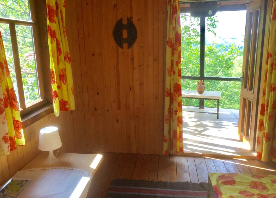 Wake up to sunshine and bird song