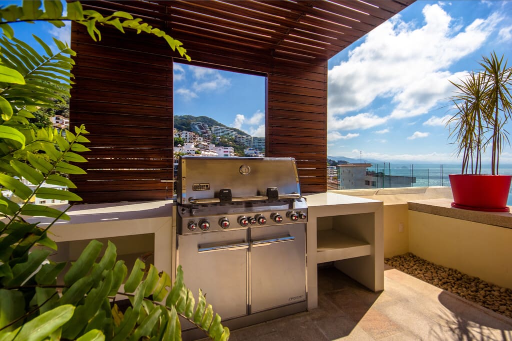 BBQ area