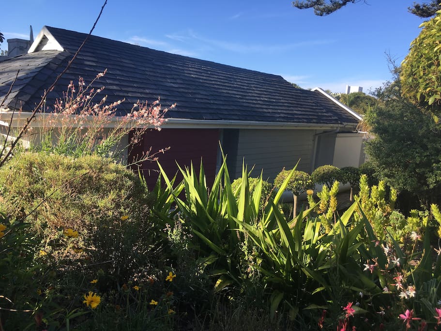 Garden view of the cottage