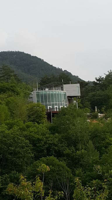 평창 예술인마을 펜션 전경