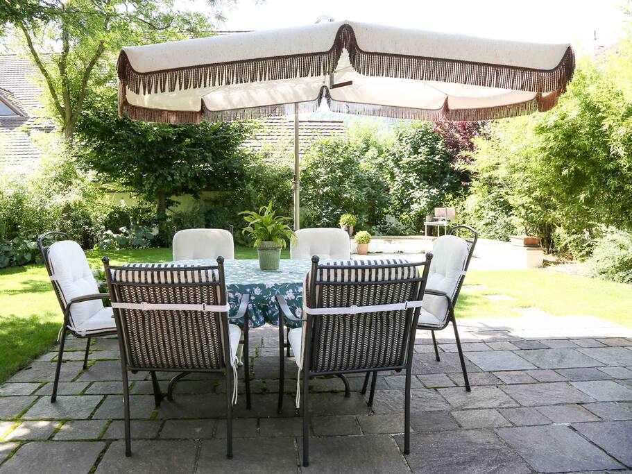 Seat in the garden