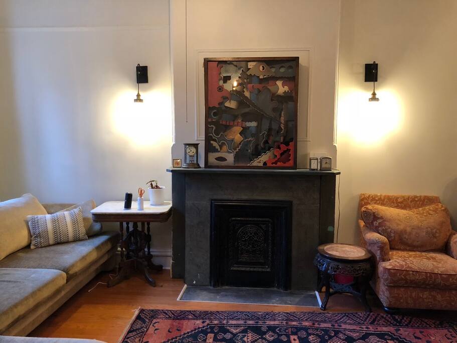 A comfy living room