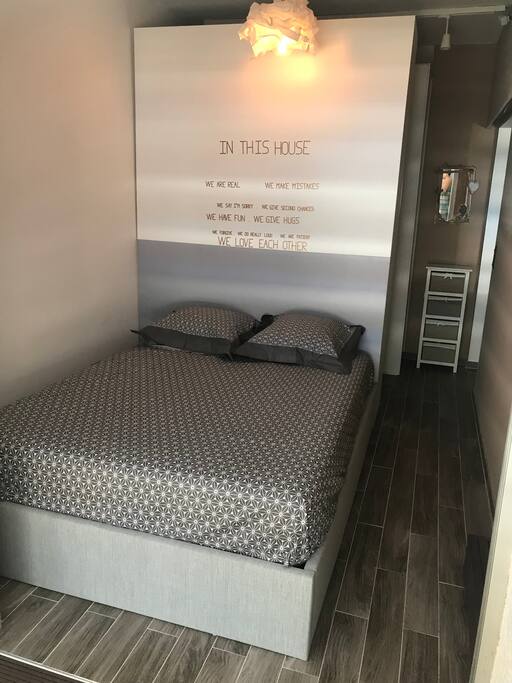 Chambre lit double