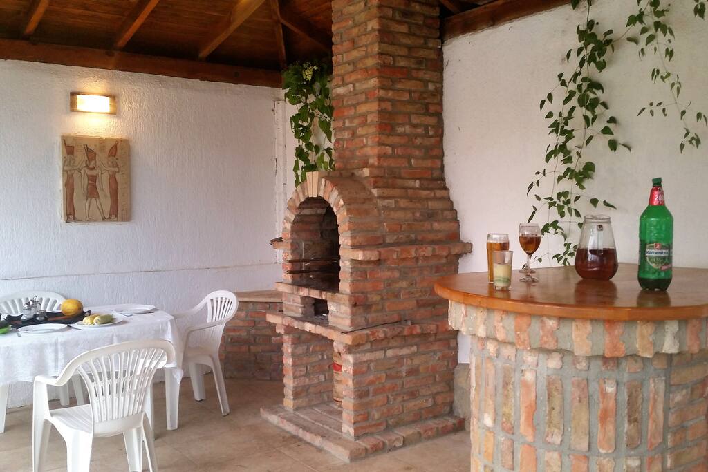 BBQ area