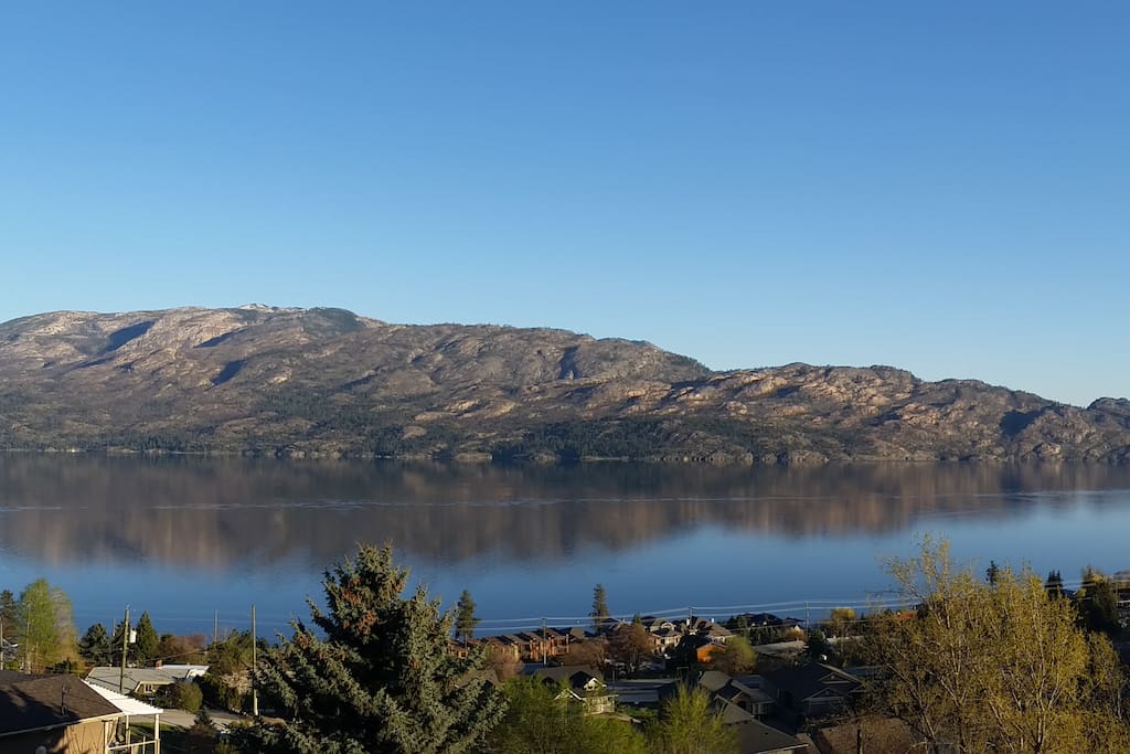 Panoramic view from balcony