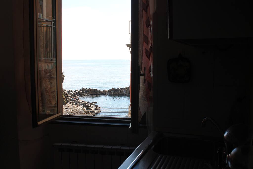 Cucina con vista