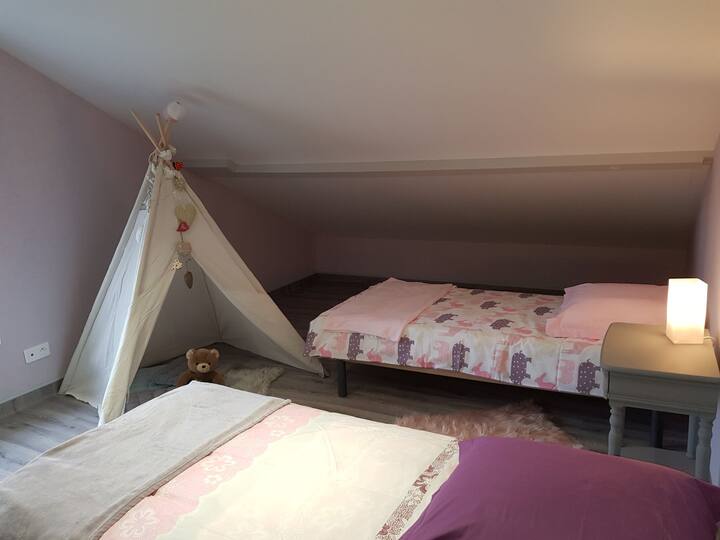 camera da letto 2 letti 90    piano 