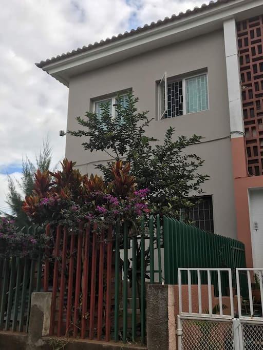 View of the front of the apartment