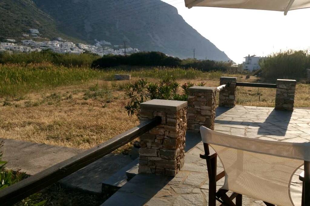 view from the front area