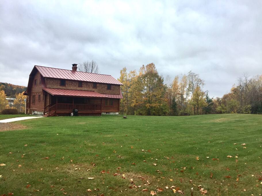 Large yard to play in.