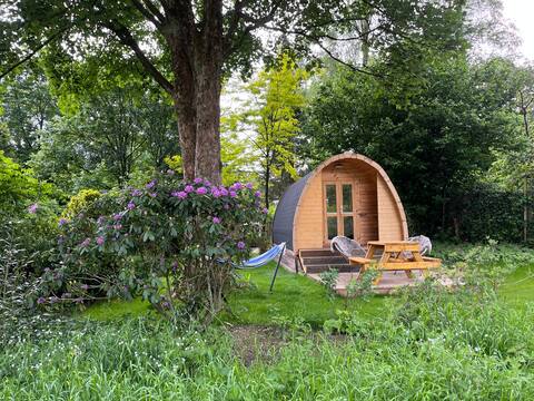Lodges on the Posbank, garden,view & fire bowl!