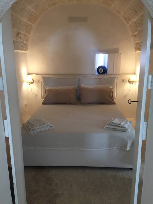 Camera da letto
con volta a botte