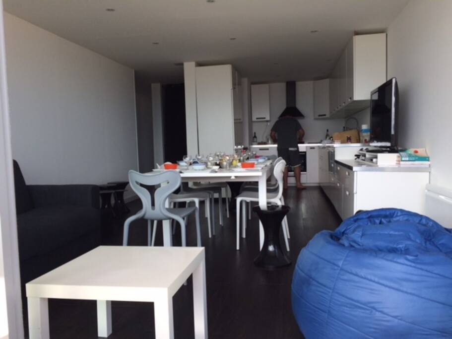 Le salon cuisine