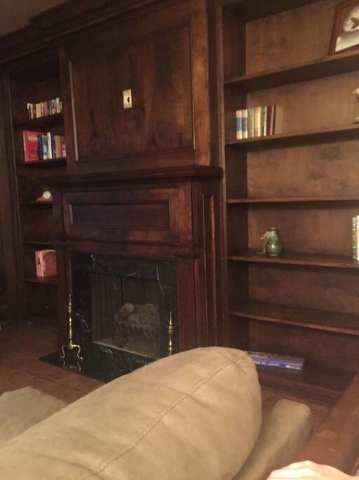 Another Sofa and Fireplace