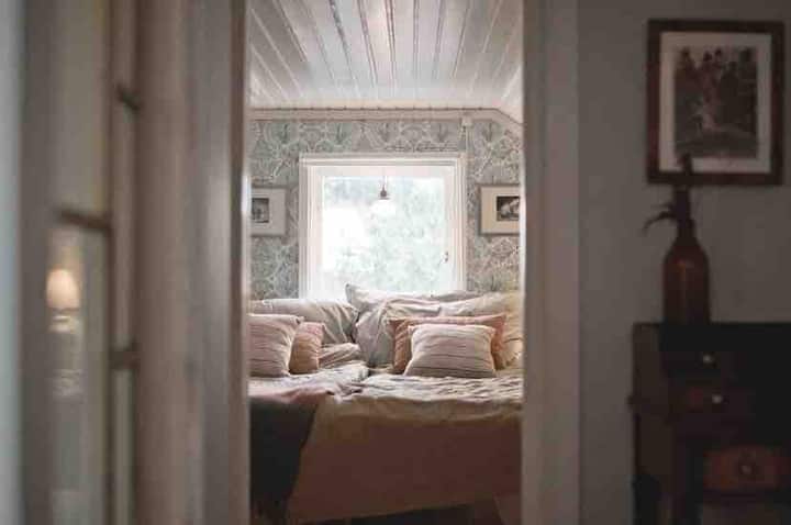 Sovrum två, två st sängar som går att dra isär om man vill