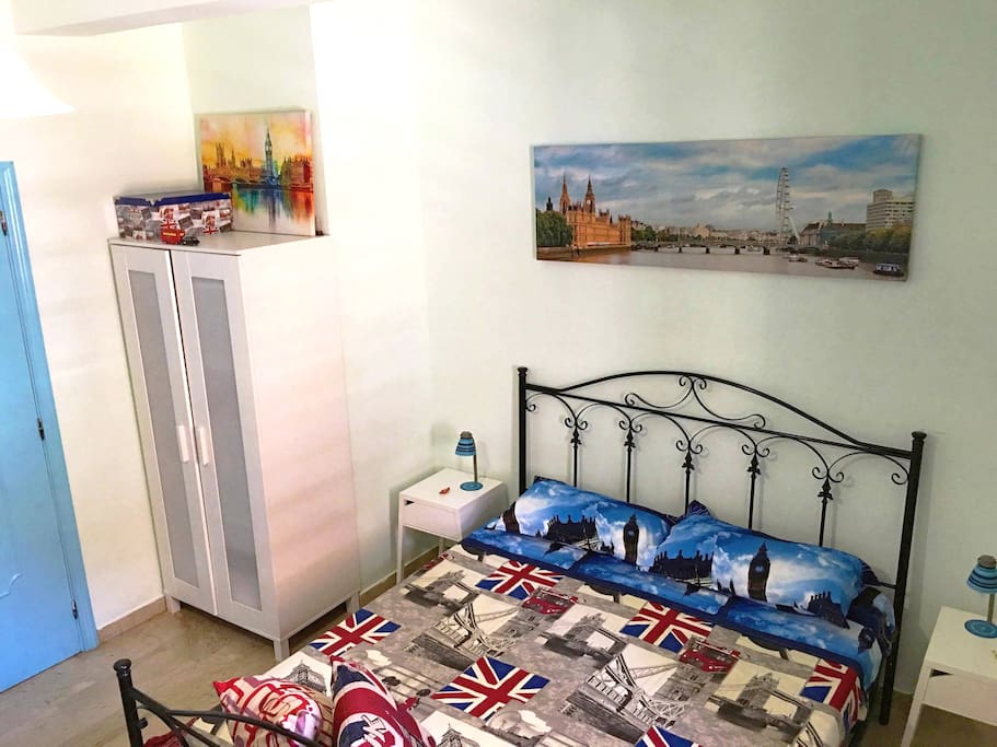 camera Londra//London room