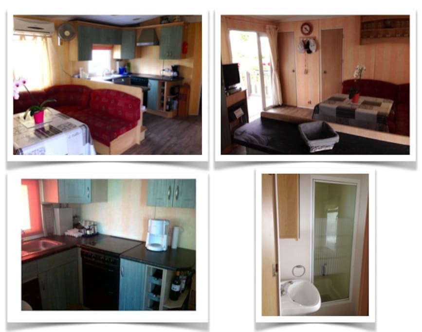 Espace commun + salle d'eau