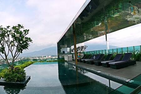 City center.close Night Bazaar.old city