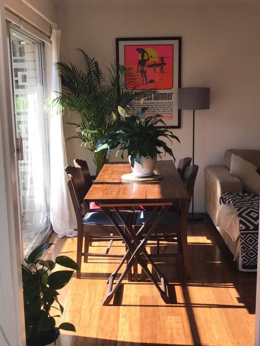 Sun drenched Dinning Table