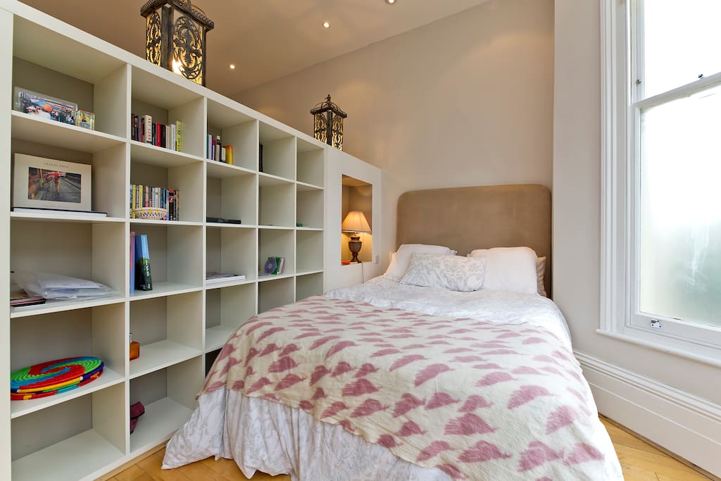 Separate bedroom area