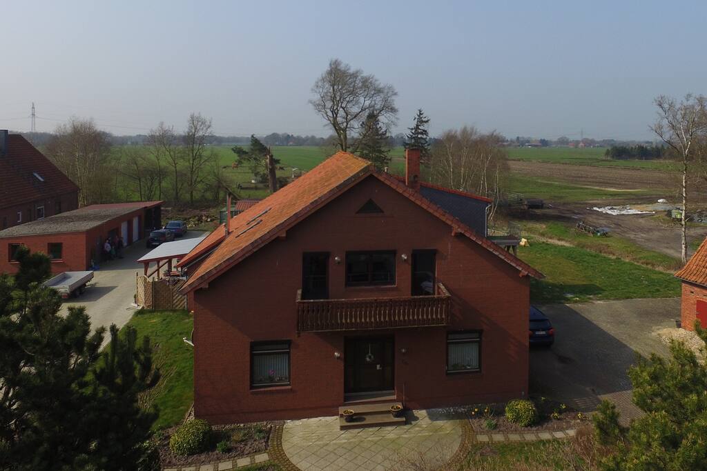 Die Wohnung mit Blick nach Nordosten