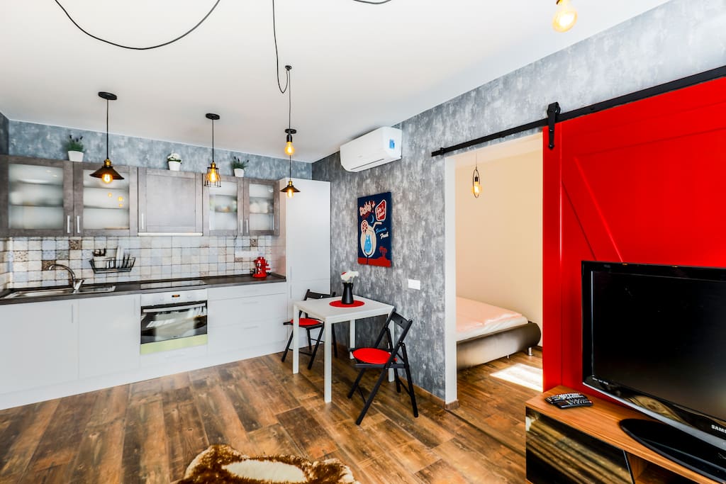 American-style kitchen