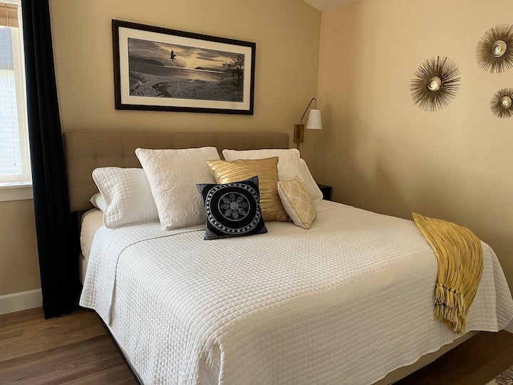 Kingsize bed - gasten hebben ons verteld dat het supercomfortabel is!