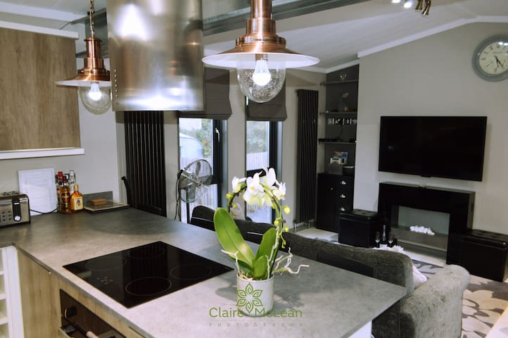 Luxury lodge in the Lincolnshire Wolds