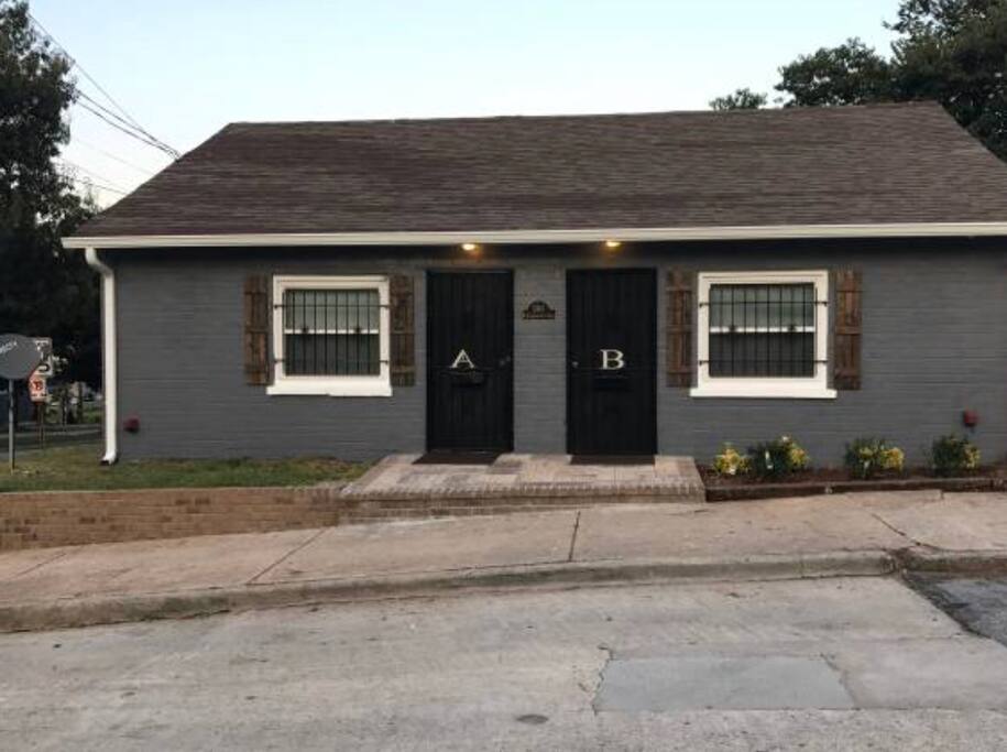 Street view of Duplex.