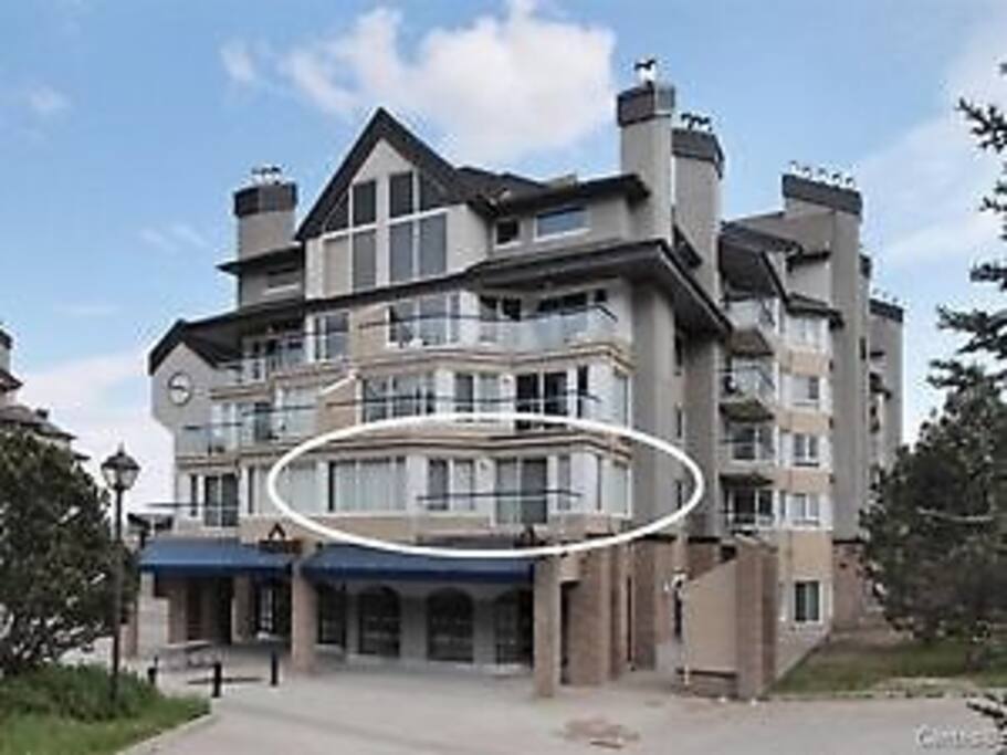 Condo avec vue sur la montagne