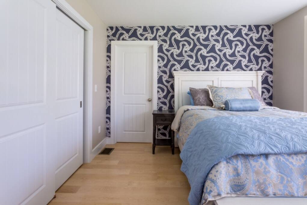 master bedroom and closet