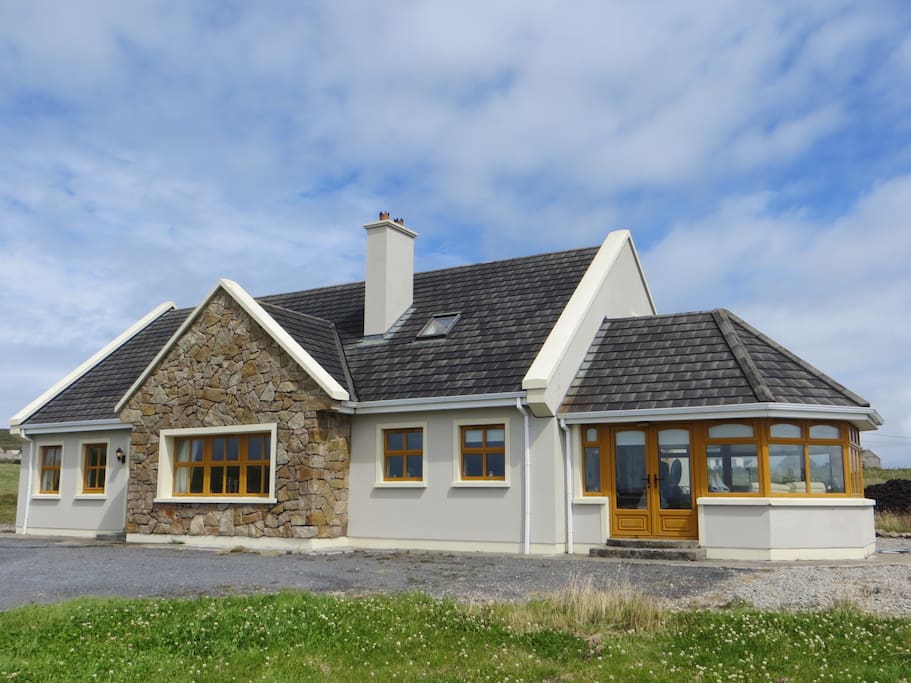 Side view of house
