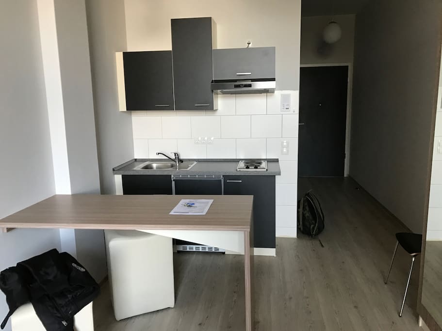 Küche und Essbereich (Kitchen)