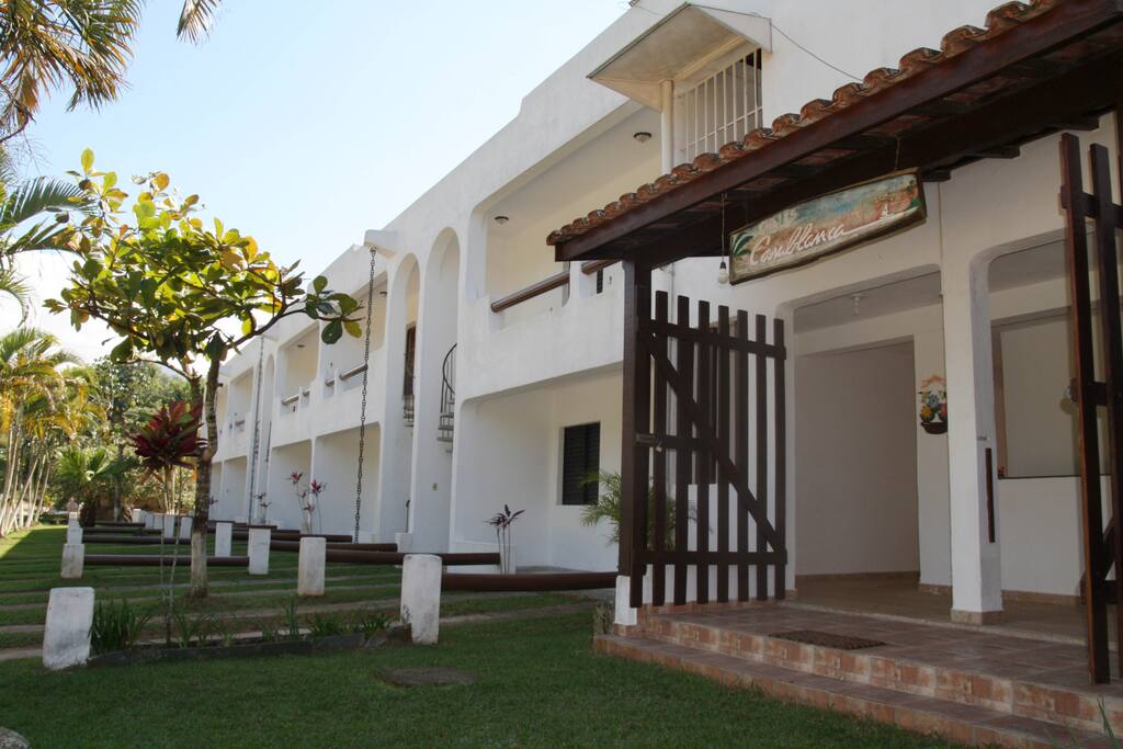 Nossa fachada de entrada...