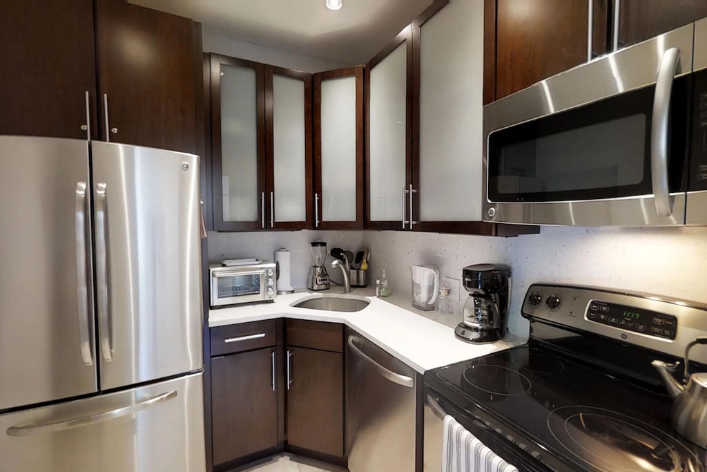 Fully Equipped Kitchen. Perfect for home cooked meals