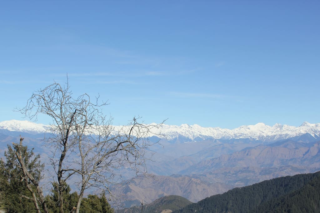 View of the PIr Panjal Range from Shant Kothi
