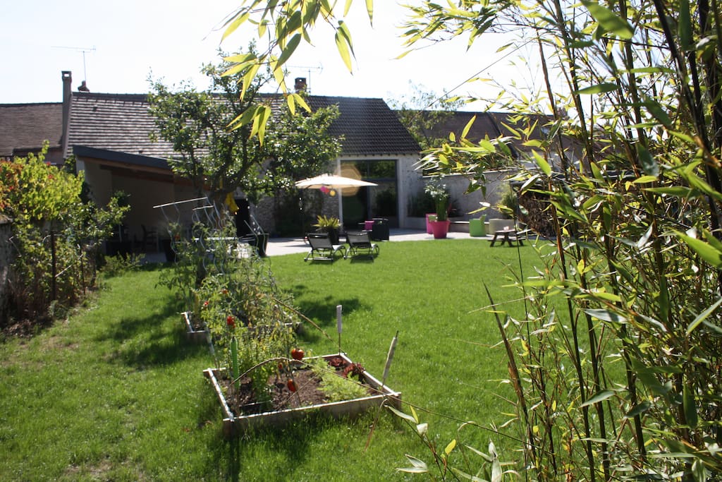 grand jardin pour jouer