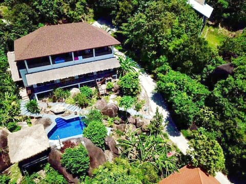 SPECIAL PRICE! ROCKS SUNSET TROPICAL VILLA  : OUR KOH PHANGAN PARADISE