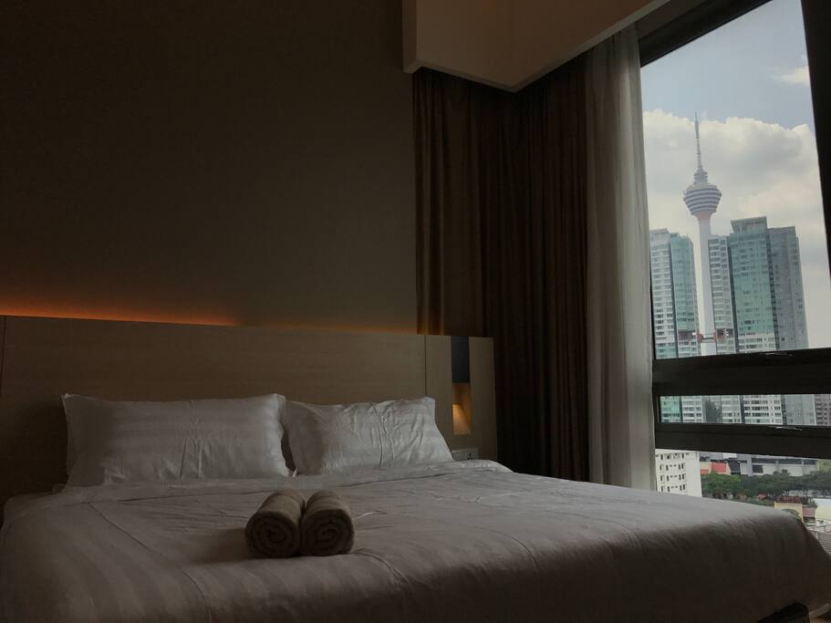 Waking up to mesmerising KL Tower view every morning